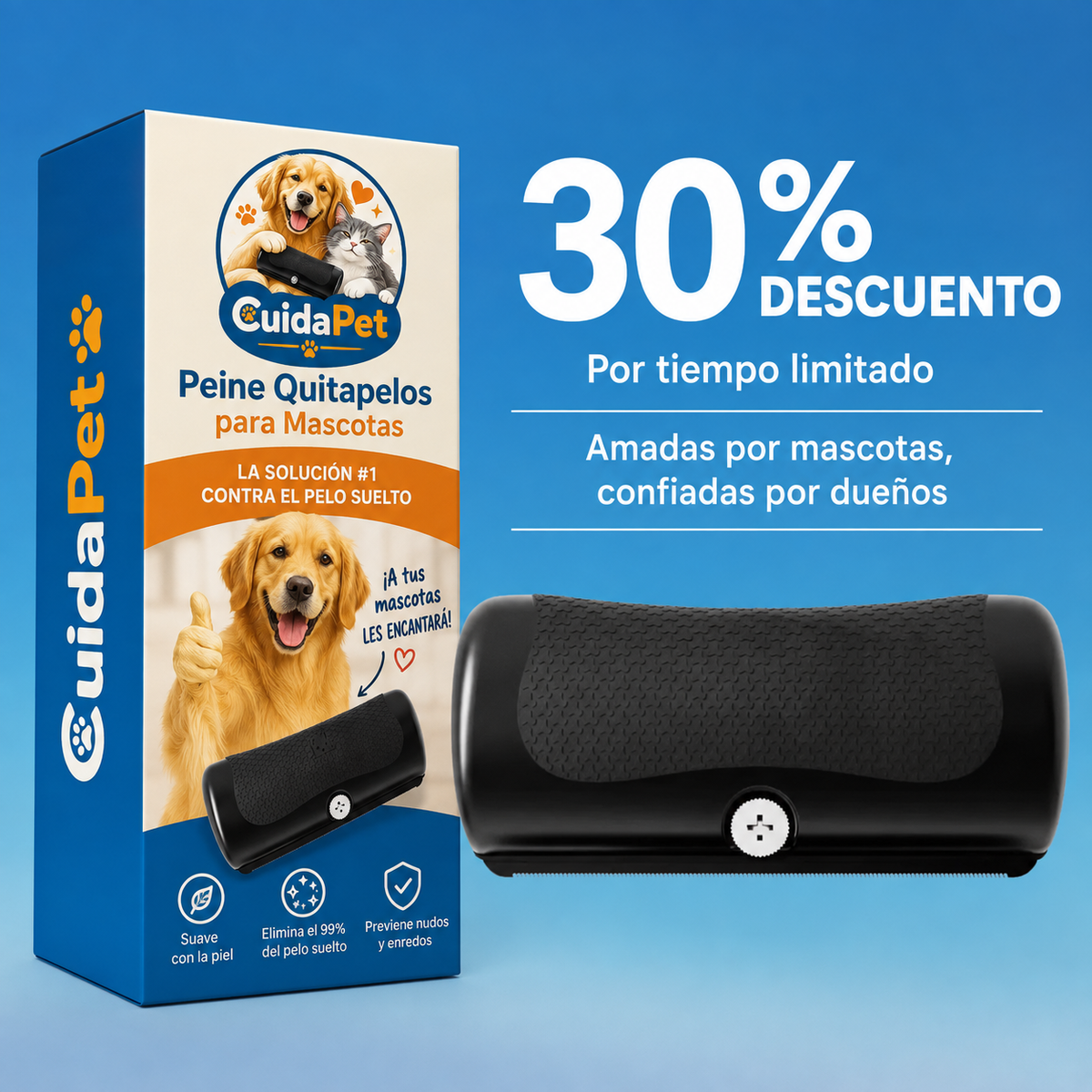 Quitapelos CuidaPet